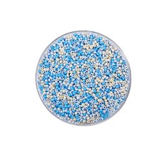 체코식 매력적인 유리 비즈 작은 라운드 루즈 DIY 쥬얼리 제작 귀걸이 팔찌 2mm, 2mmx1800pcs, Style 2