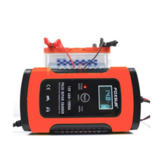 윈창 Foxsur 폭서 12V4A-100A 스마트 자동 자동차 오토바이 배터리충전기 배터리복구 펄스수리충전기, 60cm, 1개