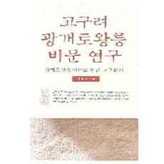 고구려 광개토왕릉비문 연구, 서경문화사, 이도학 저