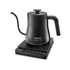SANLUX 台灣三洋 0.8L 不鏽鋼 電茶壺 溫控手沖壺SU-10TS, SU-10TS