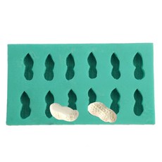 땅콩 케이크 데코 몰드 비스킷 몰드 DIY 카툰 프레스 베이킹 몰드 생일 쿠키 도구 케이크 데코 도구, 1개, 그림과 같이