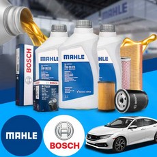 혼다 시빅 1.6 가솔린 말레 5W30 엔진오일 필터세트 VIN