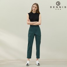 [DENNIS] 26SS신상 여성)스윙 포켓 밴딩팬츠 그린_HD5SLPT362