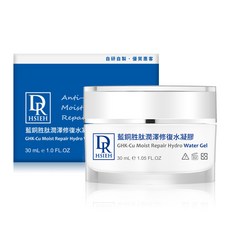 Dr.Hsieh達特醫 藍銅胜肽潤澤修復水凝膠30ml 淡紋 保濕 玻尿酸, 30g, 1件