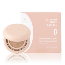 벨르랑코 스킨룩 픽싱 쿠션팩트 21호 1개 (모공 잡티 기미 커버력좋은 광채 글로우 승무원쿠션), 21호 피치