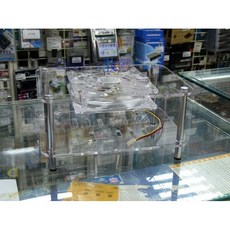 光華CUMA散熱精品*壓克力改裝品 雙層 單12CM風扇 ADSL/ 數據機/ 路由器 散熱架 可堆疊, 1個