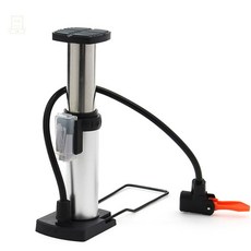 73스토어 에어펌프 자전거 발펌프 실버