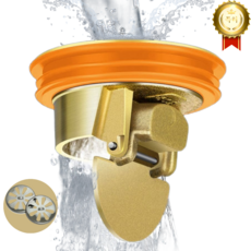 특허 더나은 하수구 트랩 화장실 싱크대 냄새 벌레 100% 차단, 2개