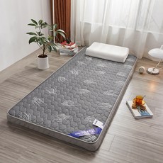 기숙사 생활에 적합한 하드 매트리스 싱글 1인용 수면 밀도 패드 추천, 1cm, 두께 6cm 다이아몬드 그레이 150x200cm