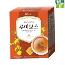 담터 루이보스 카페인 프리 100퍼센트 담터 허브차 티백 선물 집들이선물 피라미드 무카페인 온가족 남아공