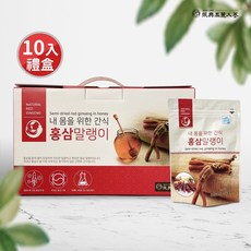 振興高麗人蔘 高麗蜂蜜紅蔘條, 1個, 40g*10入禮盒+送1包