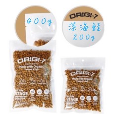 Origi-7 歐吉頂級有機軟飼料 犬用全齡犬糧 深海鮭風味 200g, 深海鮭, 1個