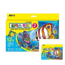 글라스데코 2번 12색 1개입 타일스티커 미술놀이