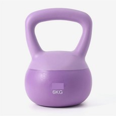 여자 홈트 케틀벨 6kg 운동 용품 헬스 실내 도구 전신 근력 유산소 크로스핏 스쿼트, 본품, 1개