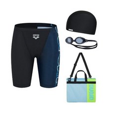 [국내백화점] 아레나 키즈 물놀이 생존수영 주니어 정품 비치웨어 수영복 래쉬가드