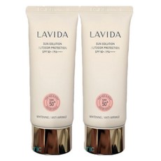 라비다 선 솔루션 아웃도어 프로텍션 70ml 2개/SPF50+ PA++++, 2개