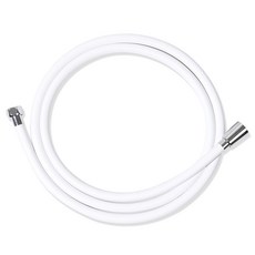 바디스테이 PVC 꼬임방지 샤워기호스줄 1.5M, 1개, 화이트