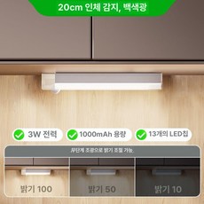 독서실 책상 스탠드 탁상용 공부용 전등 공부조명, 기본 색상, 20cm 화이트 B