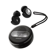 JOYROOM 雲感矽膠降噪耳塞 JR-CY726 親膚舒適 適用多種耳型, 黑色, 1套