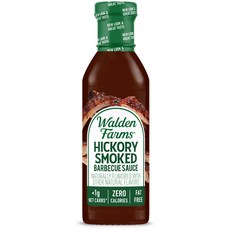HICKORY無糖無脂煙燻BBQ醬, 1個, 340克