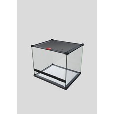 조이풀 도마뱀 케이지 유리 수조 거북이 뱀 파충류 사육장 사육박스, 1개, 30 x 25x27.5cm 앞면 개폐문