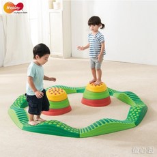 Weplay 波浪觸覺步道-綠光森林 增進兒童平衡感訓練與身體重心發展