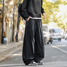 男款寬鬆休閒運動褲