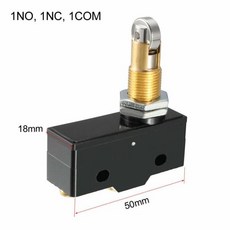 1PCS Z-15GQ21-B 하니웰 3 핀 스냅 액션 마이크로 스위치 스크류 터미널이있는 센서 버튼, 1개