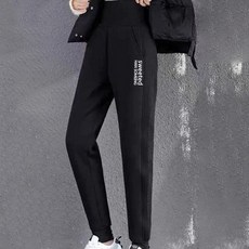 Total Works 女款內刷毛保暖高腰運動褲