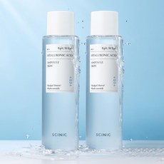 싸이닉 히아루론산 앰플 스킨, 300ml, 2개