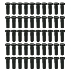 스틸 자전거 니플 스포크 로드 산악 부품 블랙 교체 실버, 14G 12mm Bla 2, 1개
