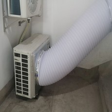 스테인레스 환풍기 커버 외부 배출구 식당용 스테인리스, E. 지름 60cm 길이 1.5m의 파이프.