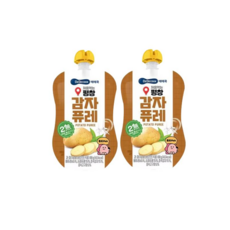 베베쿡 처음먹는 평창감자 퓨레, 2개, 80g, 감자 퓨레