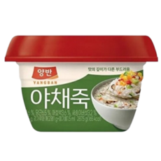 동원 양반 야채죽, 287g, 24개