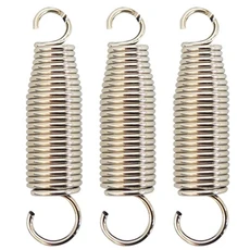 드럼 익스텐션 용수철 스프링 액세서리 교체 페달 세트 텐셔너 베이스 풋 3 개, 3개