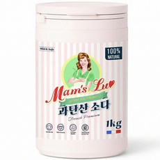 맘스럽 (초특가) 과탄산소다 1kg x 1통 프리미엄 용기형 1등급 천연세제 세탁세제 세정제 세제는 맘스럽 입니다, 1개
