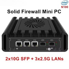 2x10G SFP+ 3x25G i226-V 랜스 솔리드 방화벽 미니 PC 인텔 i3 N300 N150 DDR5 NVMe 프록스모كس pfSense OP, 06 No Ram No Storage, 01 Intel N100, 03 영국