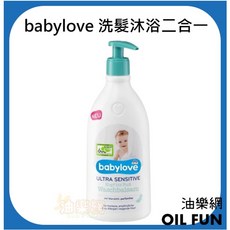 babylove 二合一 洗髮沐浴乳, 1個