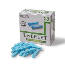 프로 란셋- (100pcs) ENERLET 28G, 1개