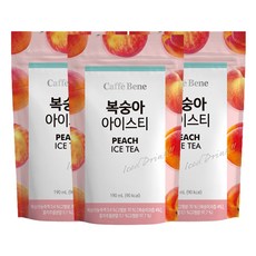 카페베네 복숭아아이스티, 190ml, 30개