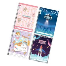 르꽁드 아이비스 초등 슬림알림장 초등학생공책, 남