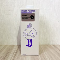 Minor Figures 燕麥奶 咖啡師/每日燕麥奶 1L, 1個, 小人物<濃厚版>燕麥奶-咖啡師 1L