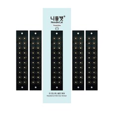 니들캣 슬림 투명 귀지압패치 100p, 1세트, 투명귀지압패치(100p)