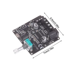 220W 블루투스 5.0 전력 클래스 D 오디오 10W~100W HiFi 스테레오 무선 음악 플레이어 미니 USB 사운드 카, 01 1pcs