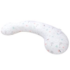 Hugsie 涼感圖紋孕婦枕【舒棉款】, 北歐森林S-size (建議身高158cm以下孕媽咪選用), S-size