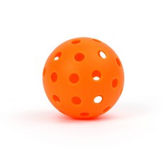 Pickleball 軟式比克球拍組 室內外通用, 26孔-橙色, 1個