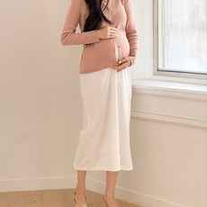 임산부 h라인 롱 스커트 봄 여름 가을 기모 겨울 임부 밴딩 h스커트 임부복 치마