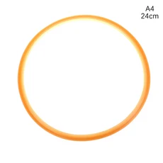 알루미늄 압력 쿠커용 다크 브라운 컬러 실리콘 고무 개스킷 씰링 링 18 cm 20 cm 22 cm 24 cm 26 cm 28 cm, 04 24CM