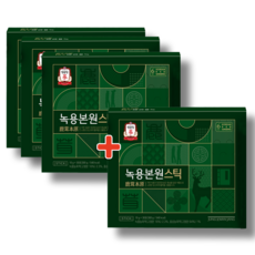 [유통기한임박특가] 정관장 녹용 4박스 직장인 어린이 청소년 수험생 녹용 스틱포, 4개, 30회분