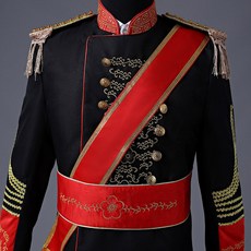 공연 제복 무대 유럽 색 군악대 150cm 의상 공연복 중세 화보